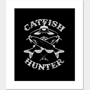 Catfish Hunter Fishers Fishing Posters and Art